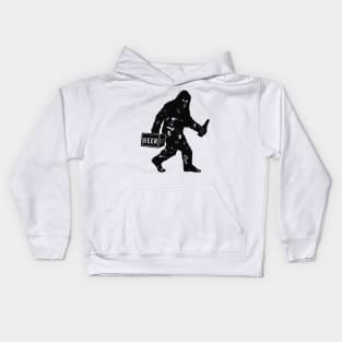 bigfoot beer Kids Hoodie